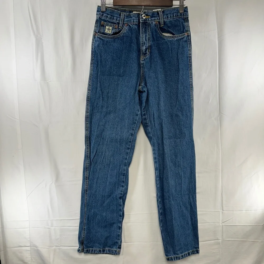 Cinch Jeans Boys Size 16R Blue Medium Wash Straight Leg Western Denim 27x31
